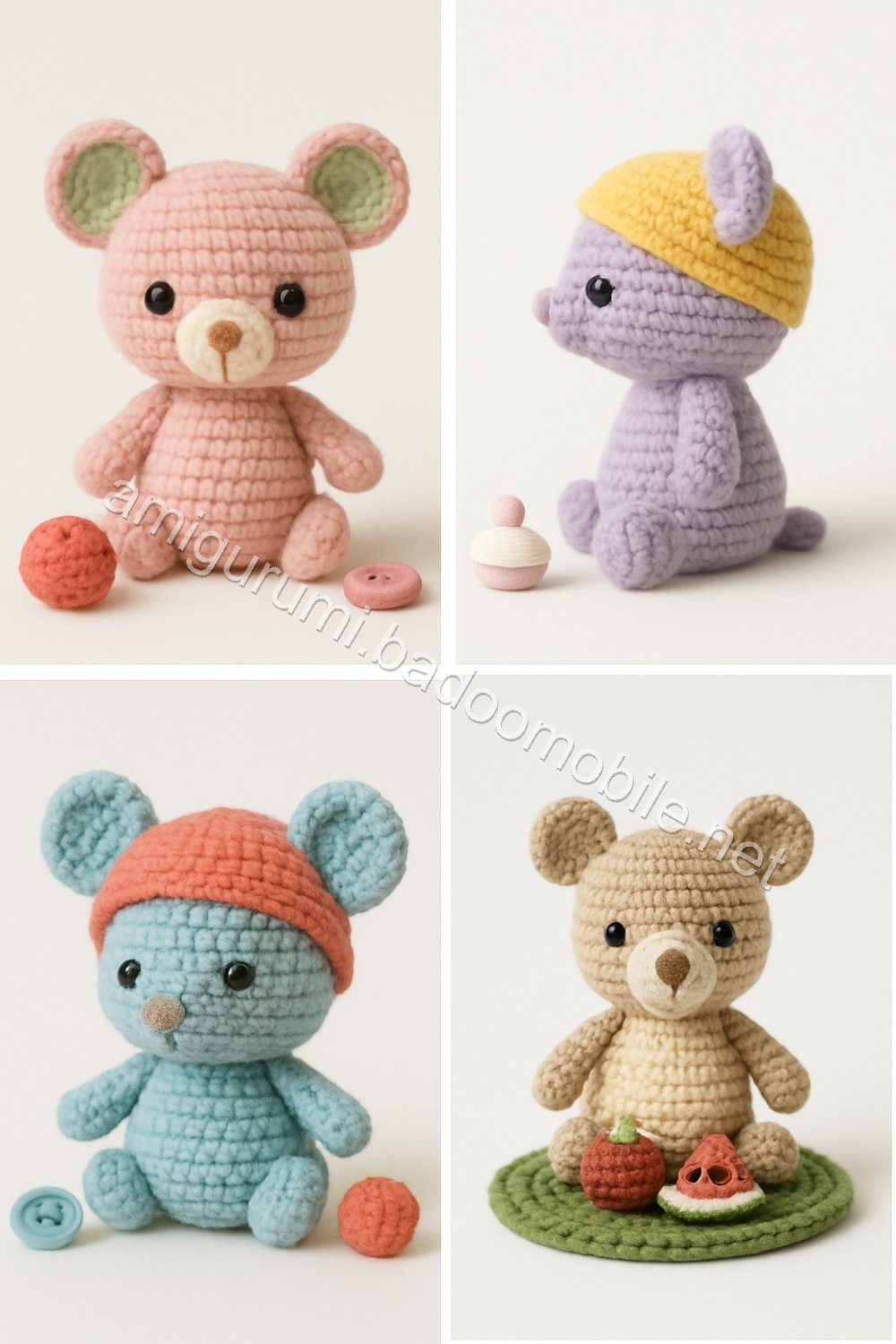Amigurumi Forest Mouse Free Pattern