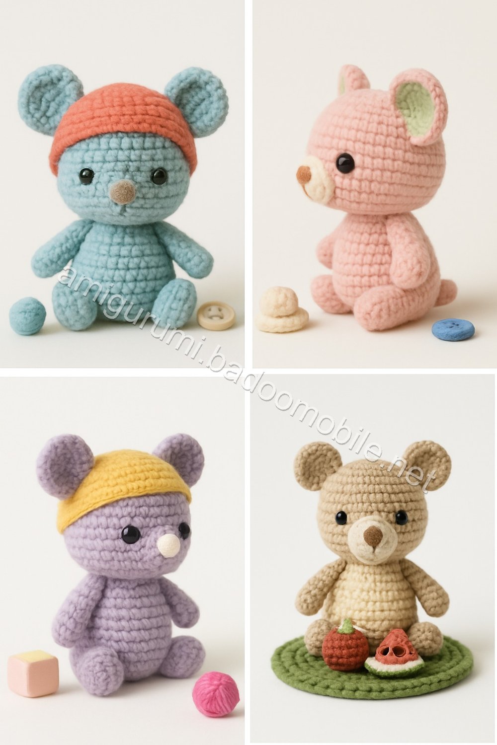 Amigurumi Forest Mouse Free Pattern
