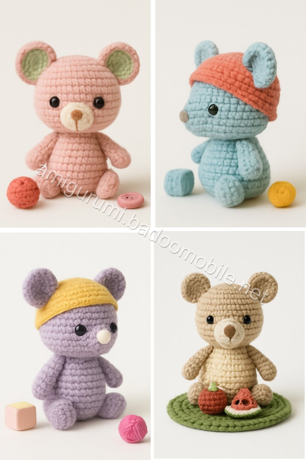 Amigurumi Forest Mouse Free Pattern