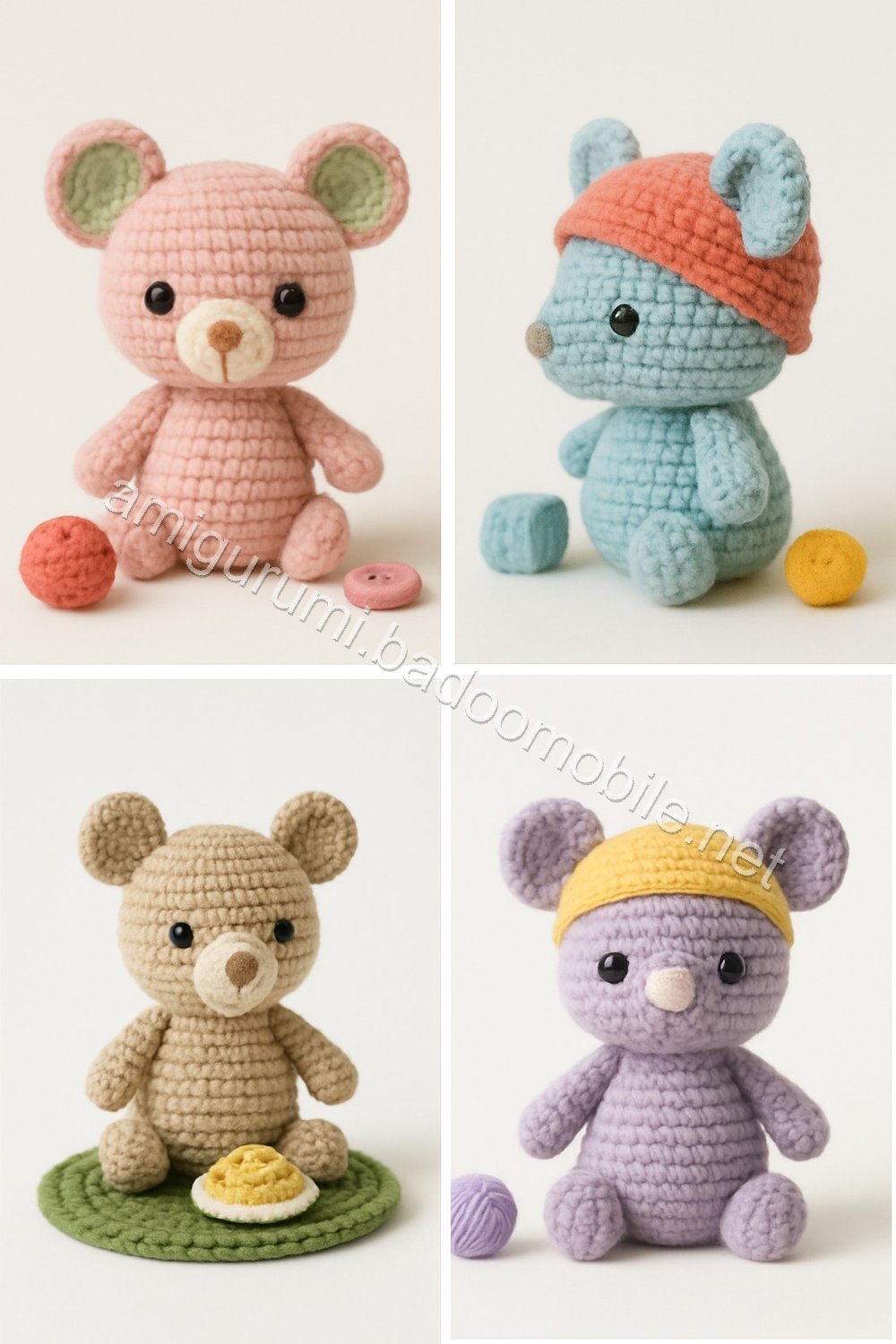 Amigurumi Forest Mouse Free Pattern