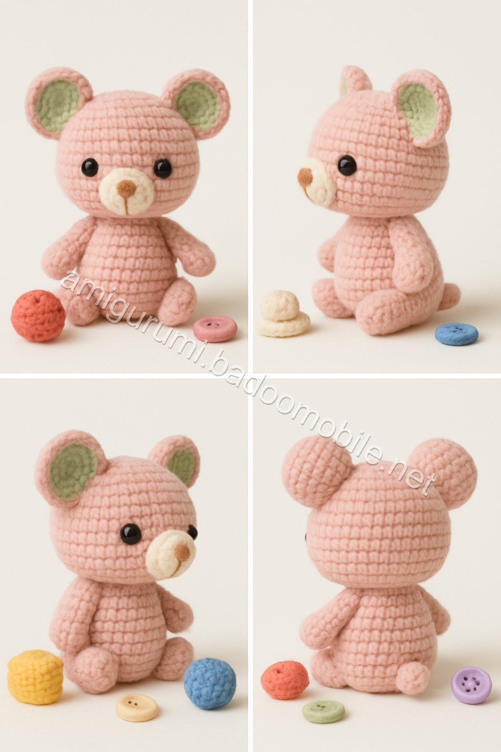 Amigurumi Forest Mouse Free Pattern
