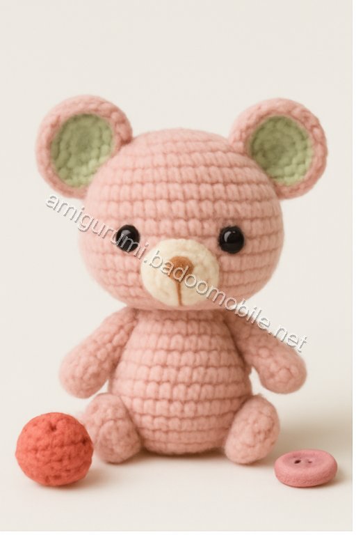 Amigurumi Forest Mouse Free Pattern