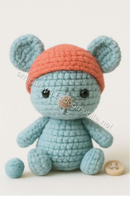Amigurumi Forest Mouse Free Pattern