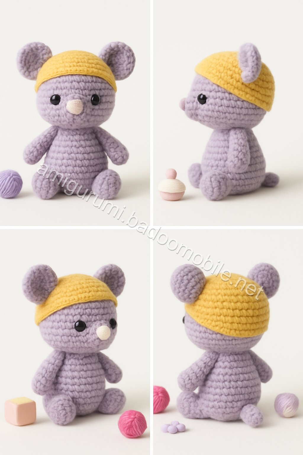 Amigurumi Forest Mouse Free Pattern