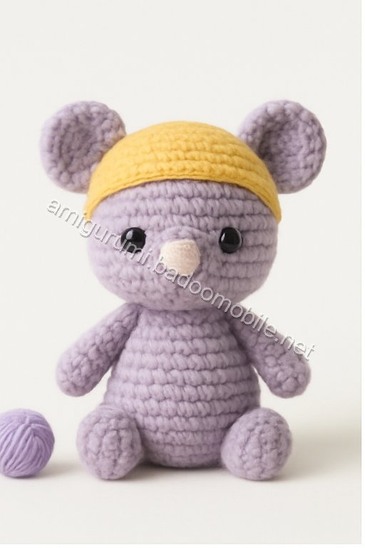 Amigurumi Forest Mouse Free Pattern
