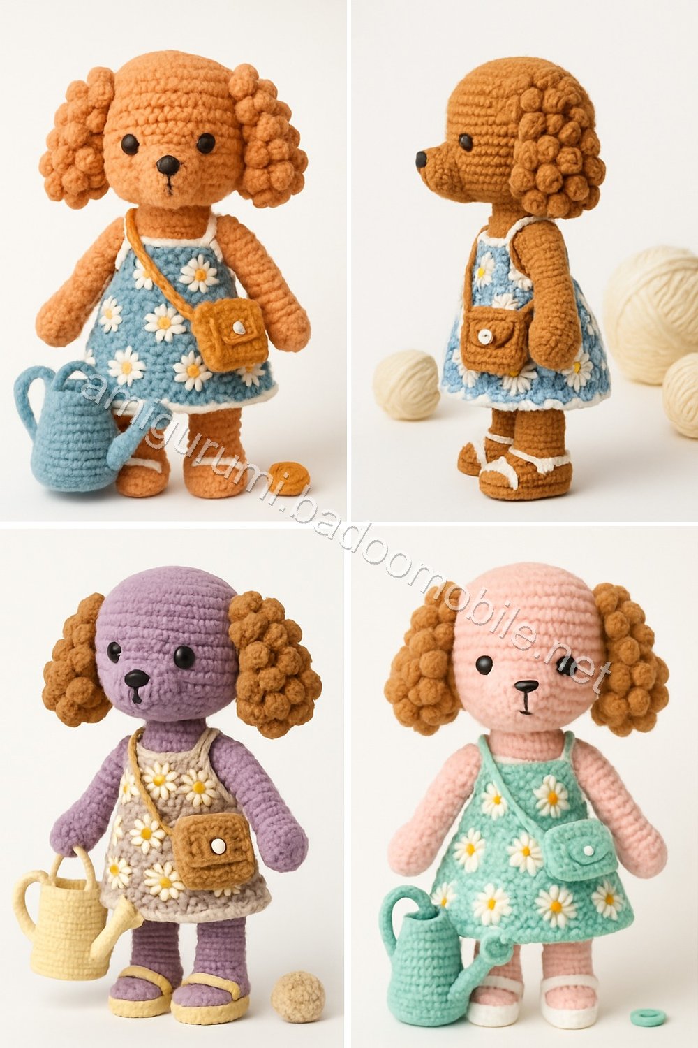 Amigurumi Penny Poodle Free Pattern