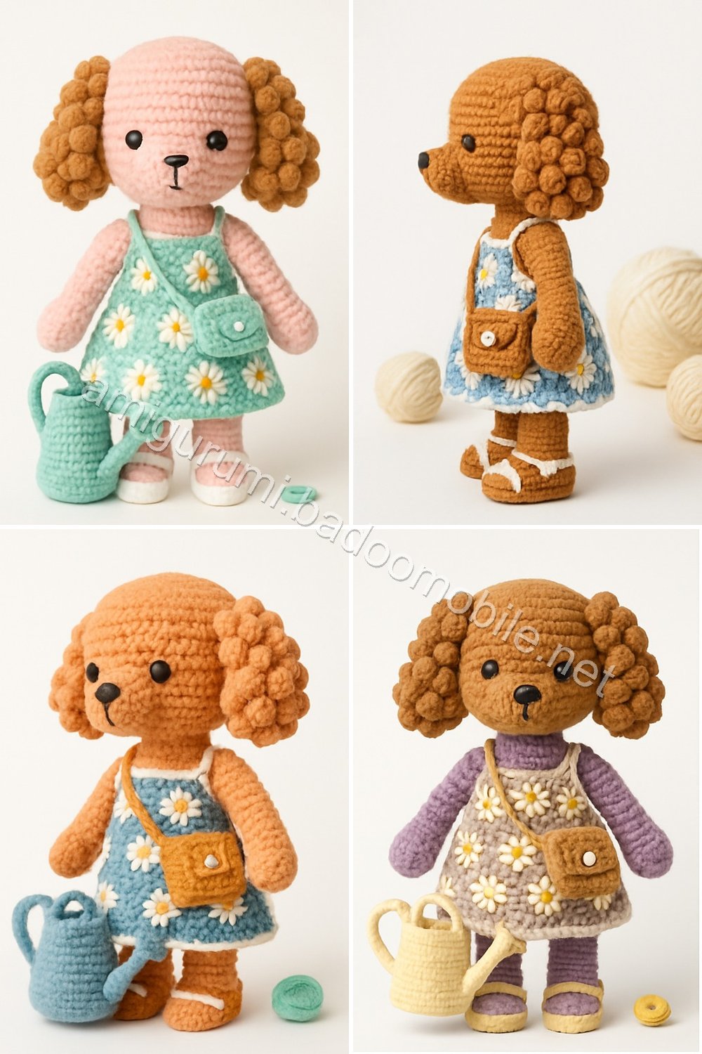 Amigurumi Penny Poodle Free Pattern
