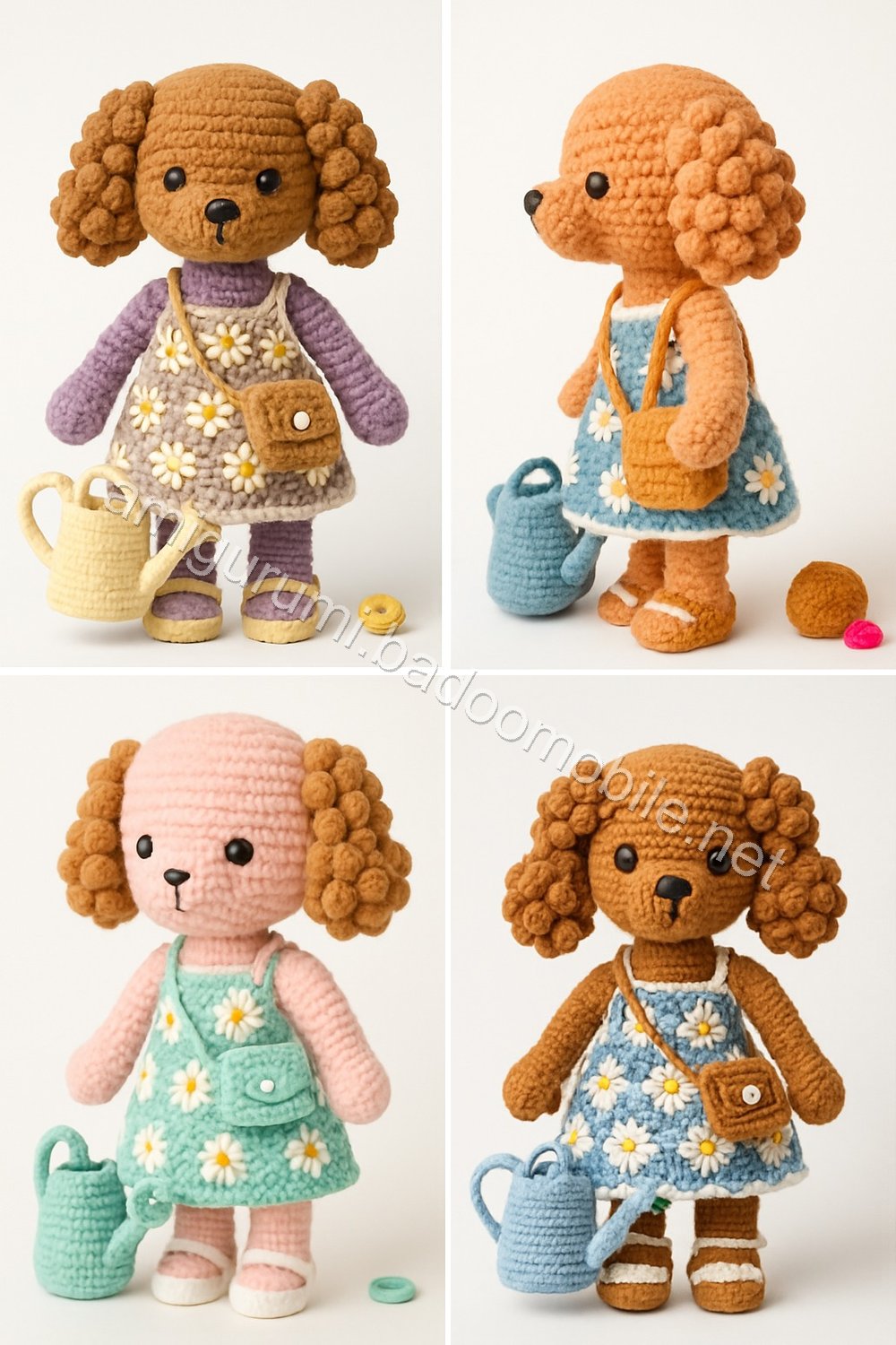 Amigurumi Penny Poodle Free Pattern
