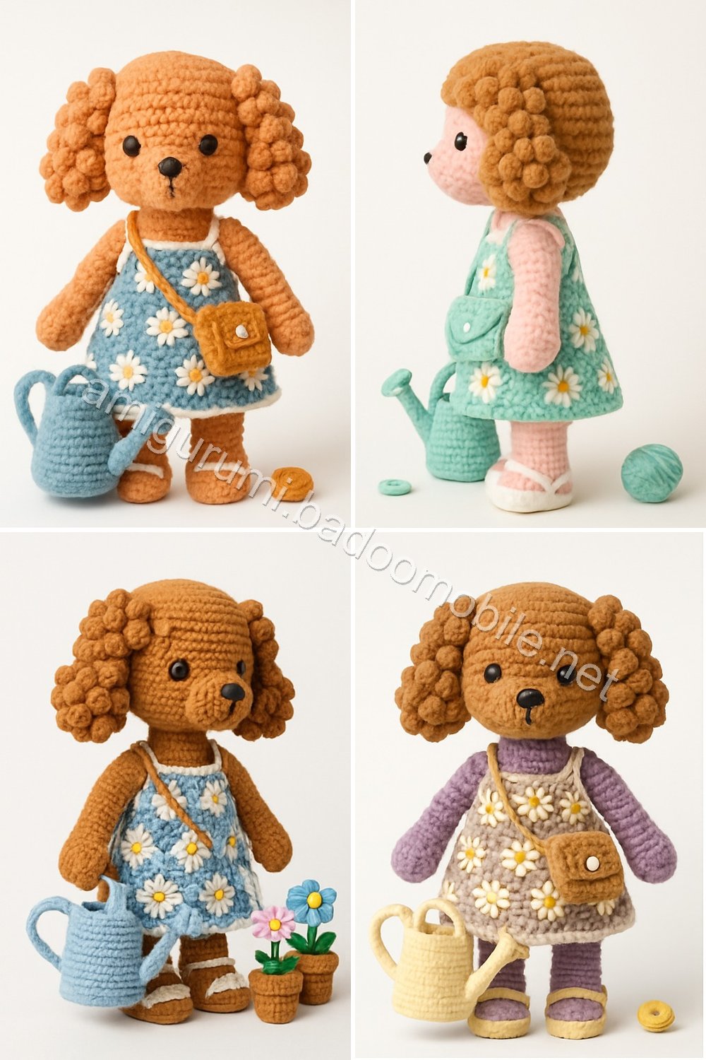 Amigurumi Penny Poodle Free Pattern