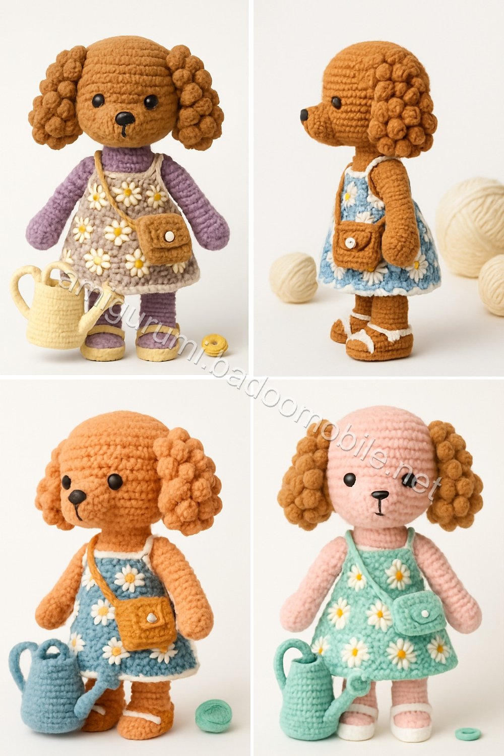 Amigurumi Penny Poodle Free Pattern