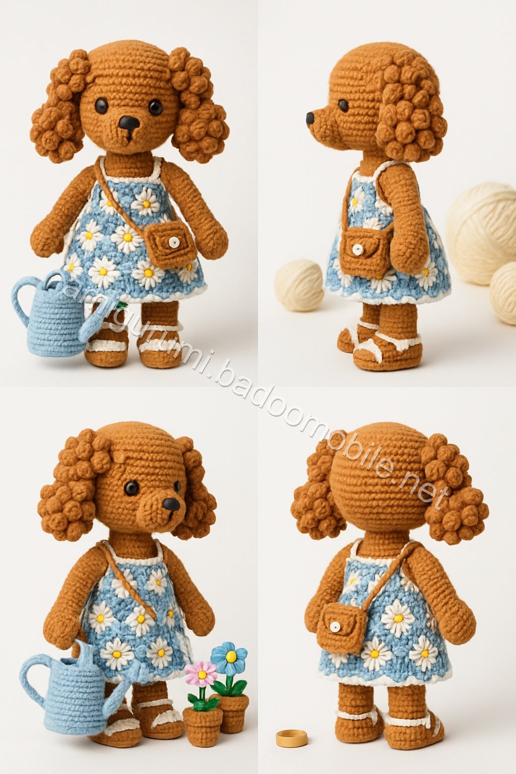 Amigurumi Penny Poodle Free Pattern