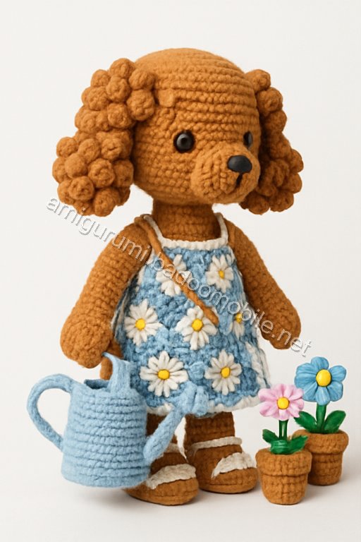 Amigurumi Penny Poodle Free Pattern