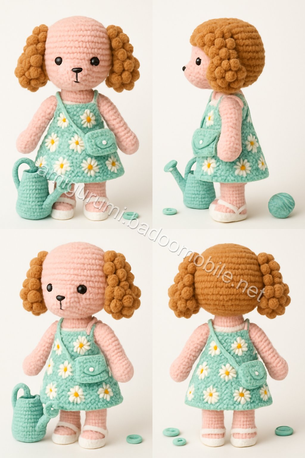 Amigurumi Penny Poodle Free Pattern