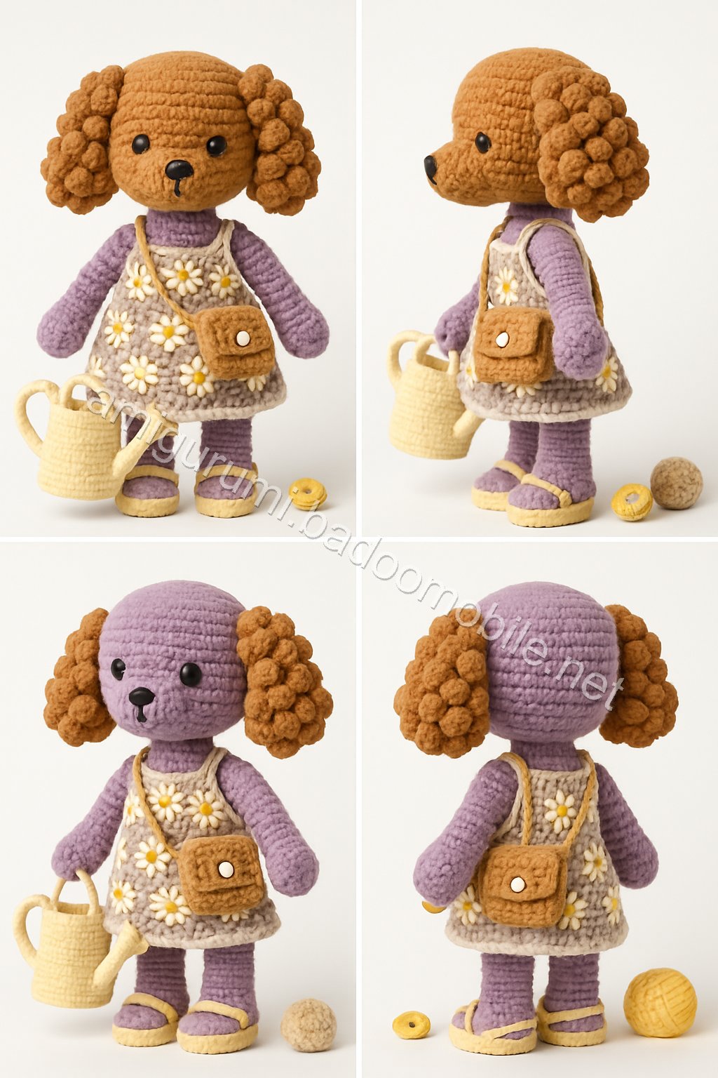 Amigurumi Penny Poodle Free Pattern