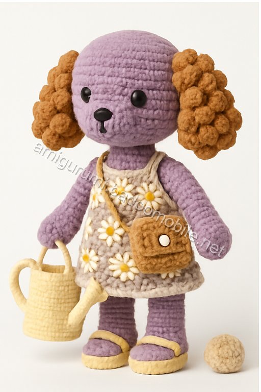 Amigurumi Penny Poodle Free Pattern