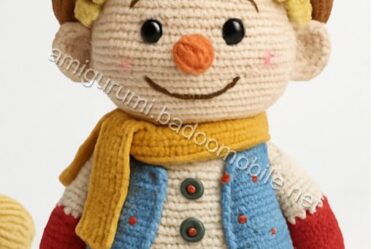 Amigurumi Ethan Snowman Free Pattern - snowman-q1p1.jpg