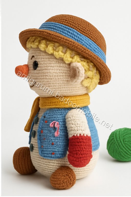 Amigurumi Ethan Snowman Free Pattern