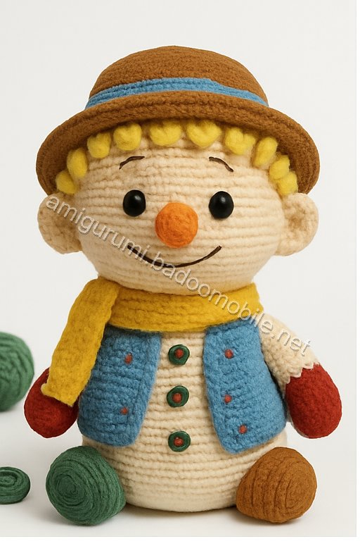 Amigurumi Ethan Snowman Free Pattern