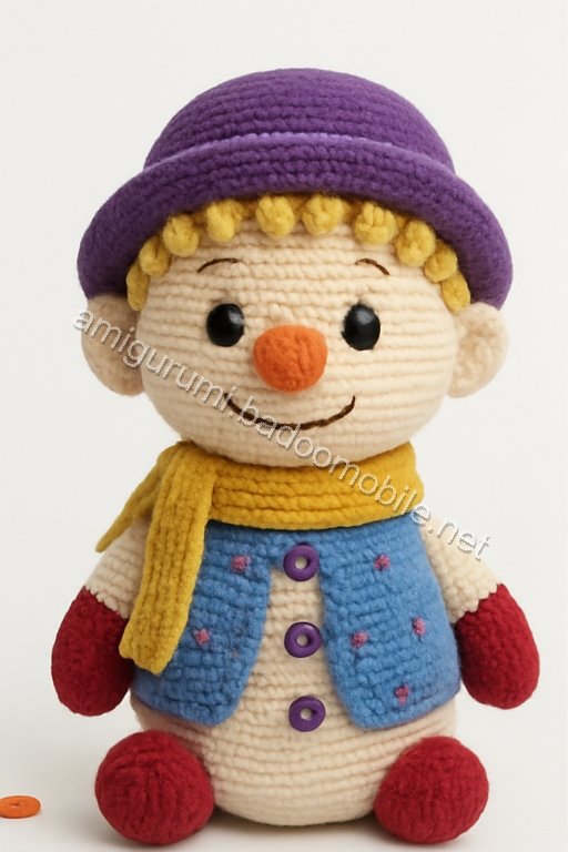 Amigurumi Ethan Snowman Free Pattern
