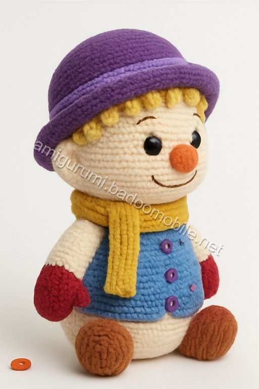 Amigurumi Ethan Snowman Free Pattern