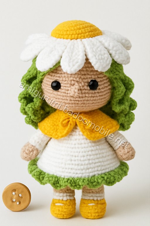 Amigurumi Daisy Sprite Free Pattern