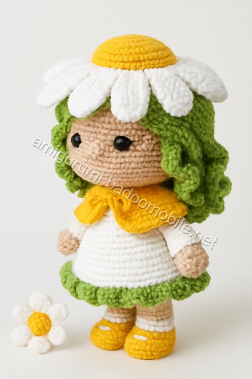 Amigurumi Daisy Sprite Free Pattern