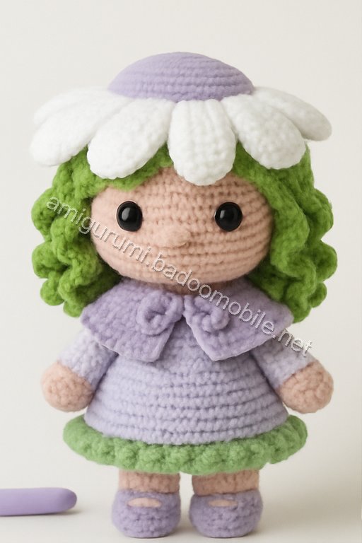 Amigurumi Daisy Sprite Free Pattern
