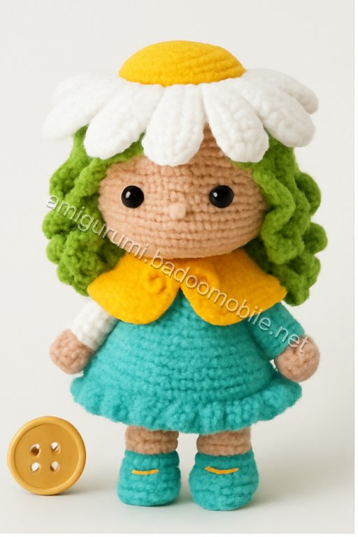 Amigurumi Daisy Sprite Free Pattern