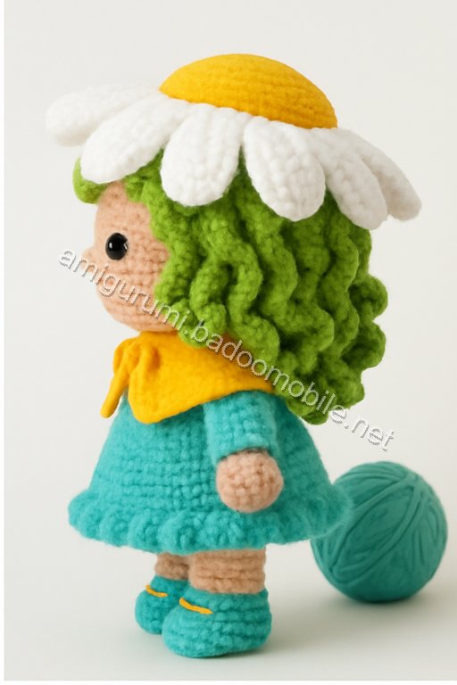 Amigurumi Daisy Sprite Free Pattern