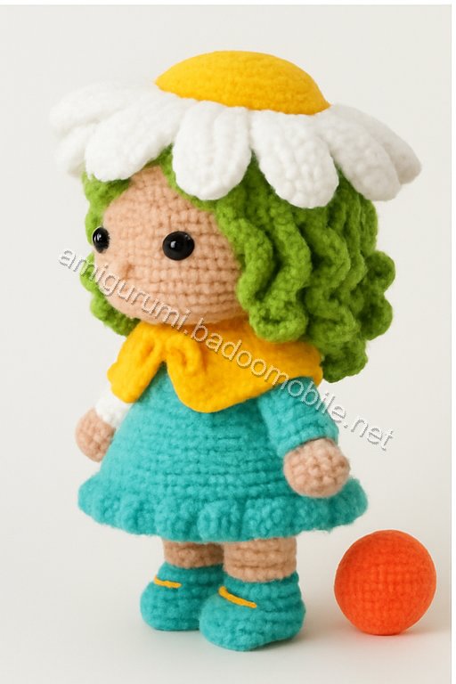 Amigurumi Daisy Sprite Free Pattern