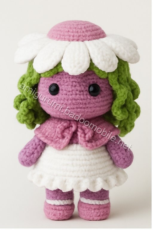 Amigurumi Daisy Sprite Free Pattern