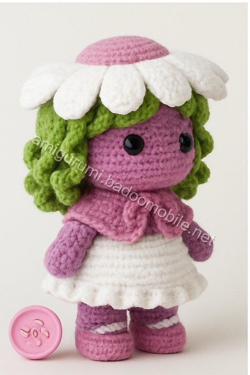 Amigurumi Daisy Sprite Free Pattern