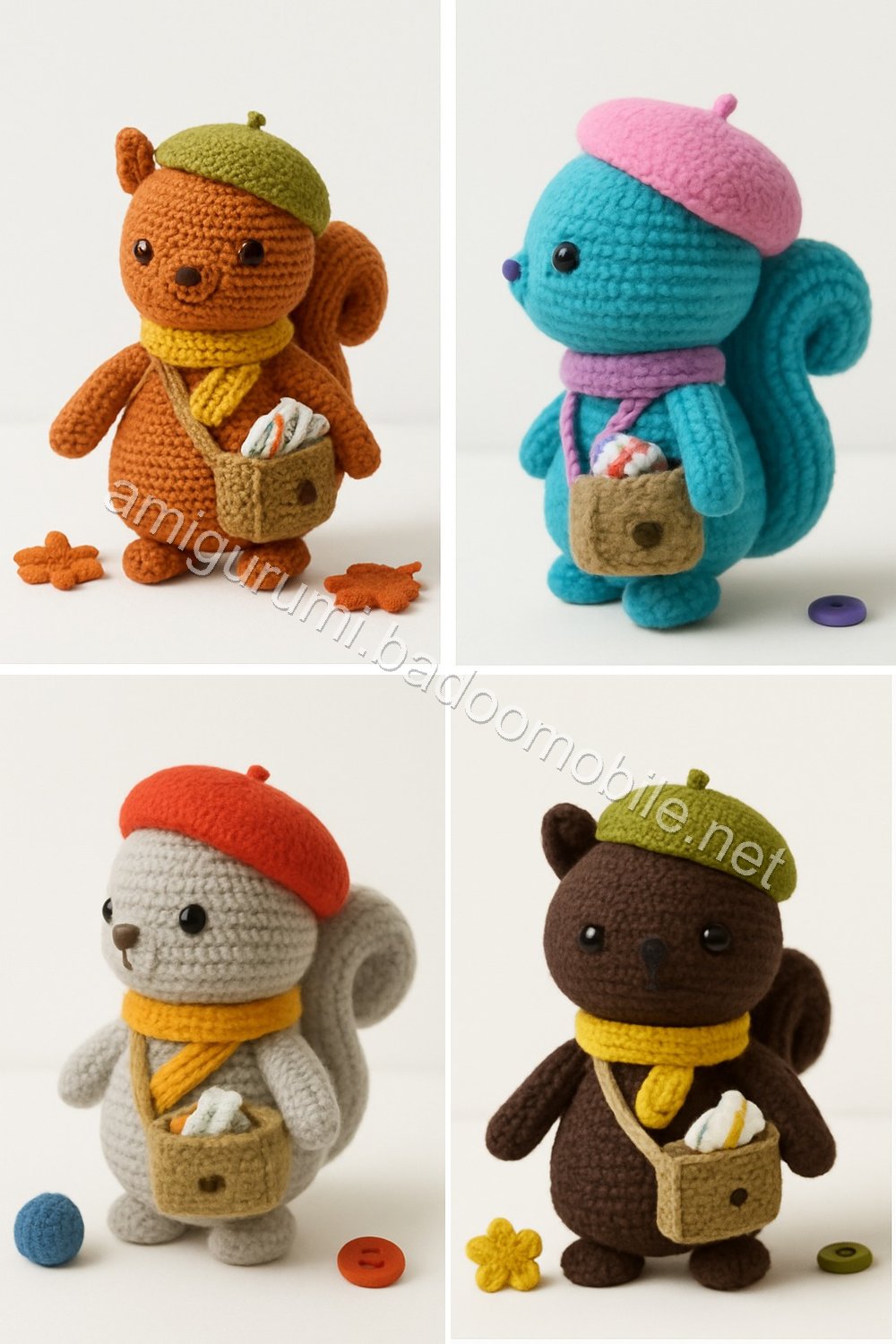 Amigurumi Squirrel Free Pattern