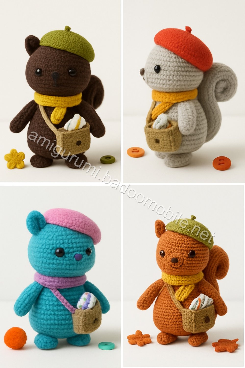 Amigurumi Squirrel Free Pattern