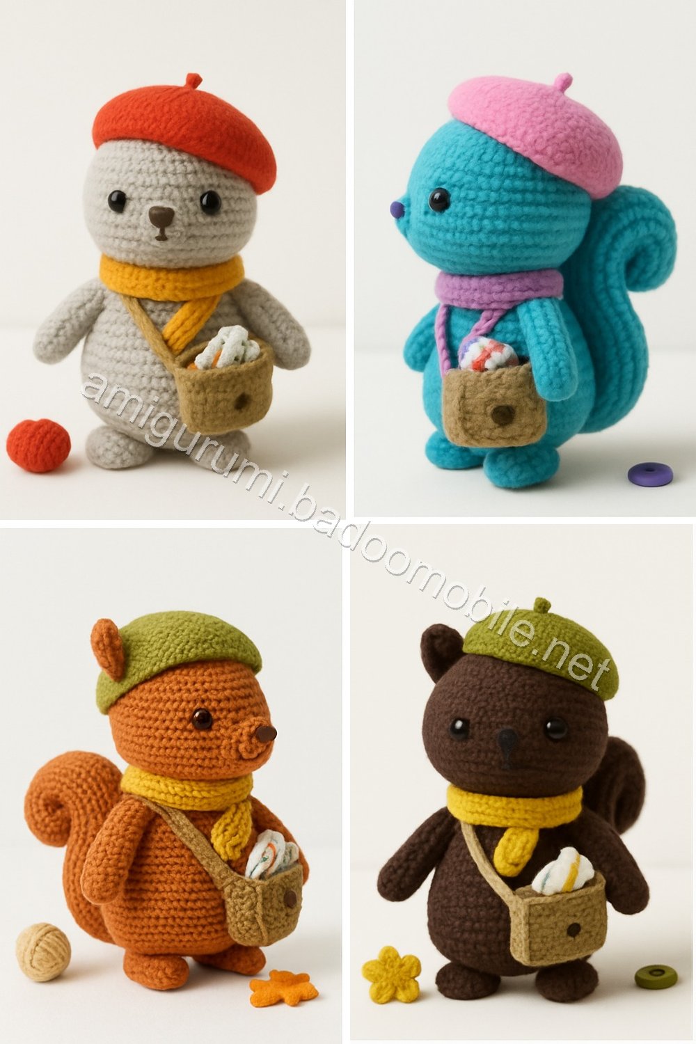 Amigurumi Squirrel Free Pattern