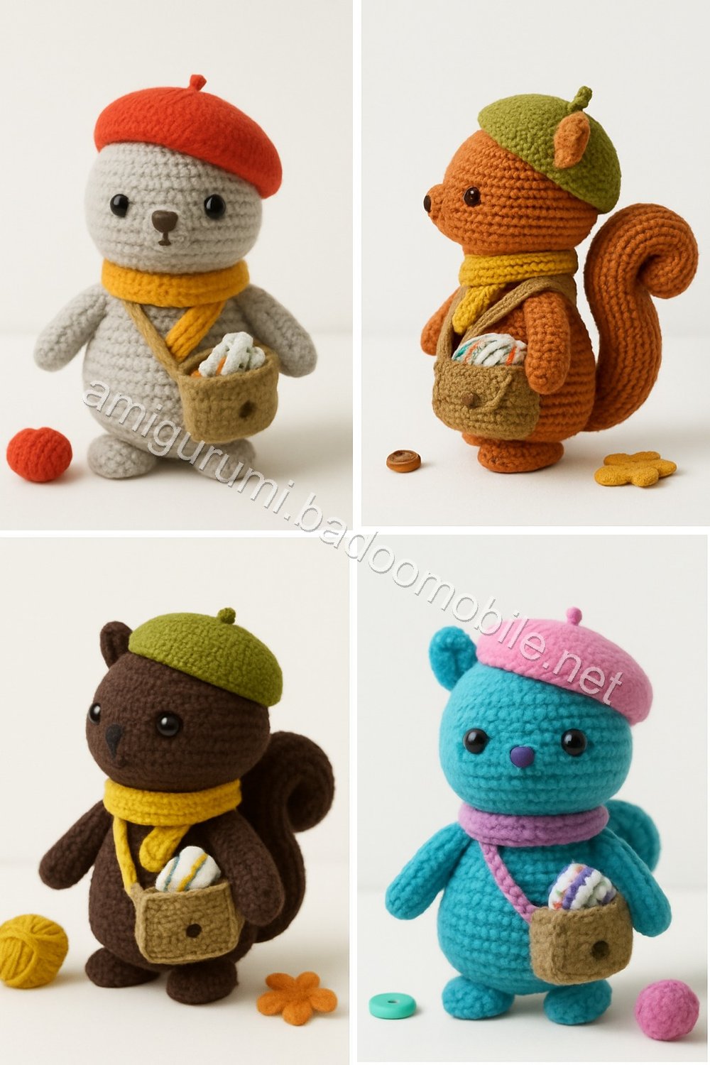 Amigurumi Squirrel Free Pattern