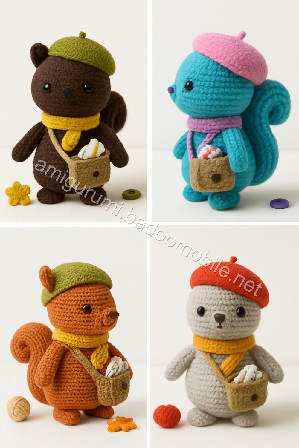 Amigurumi Squirrel Free Pattern