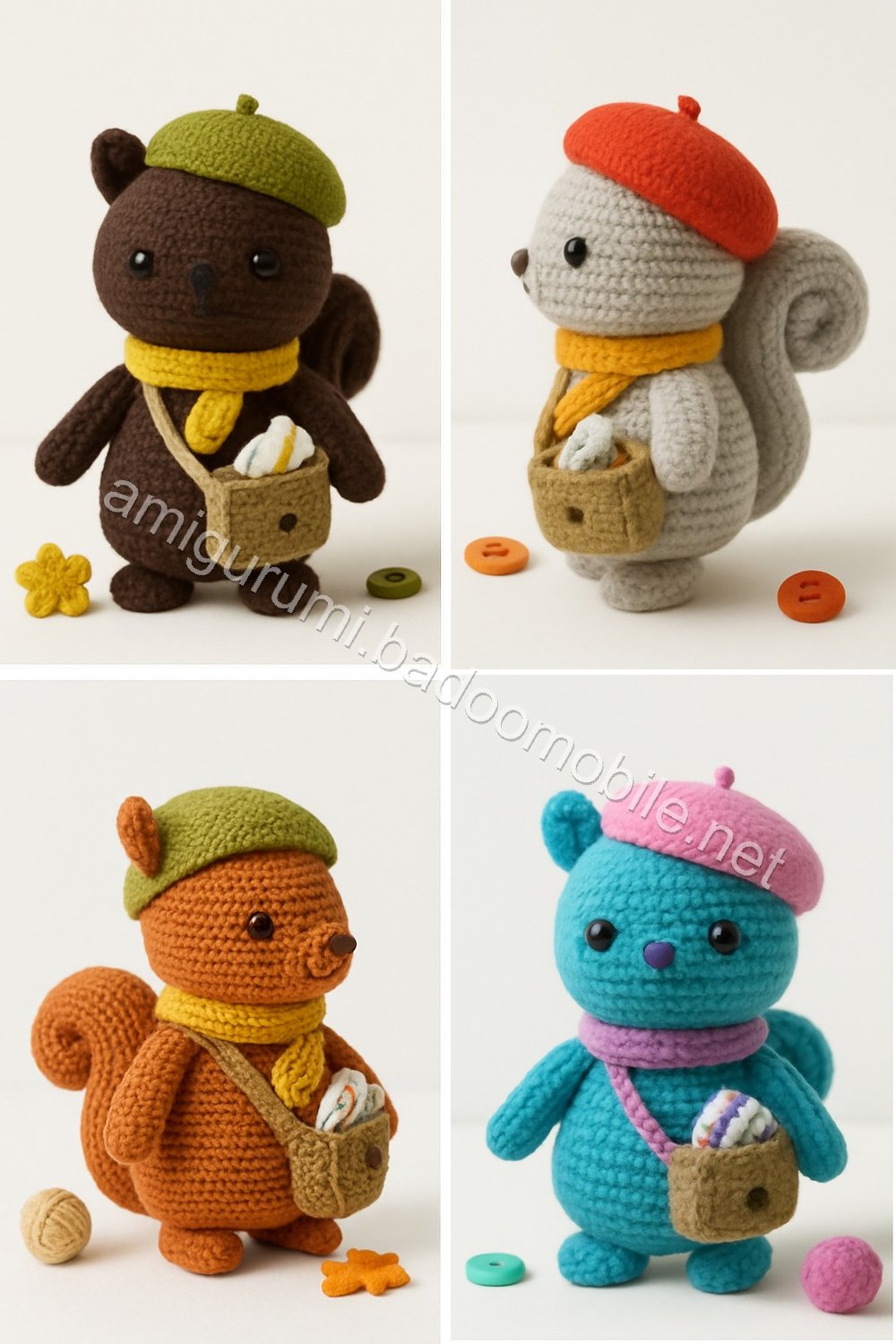 Amigurumi Squirrel Free Pattern