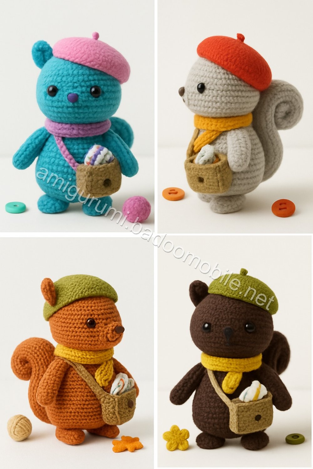 Amigurumi Squirrel Free Pattern
