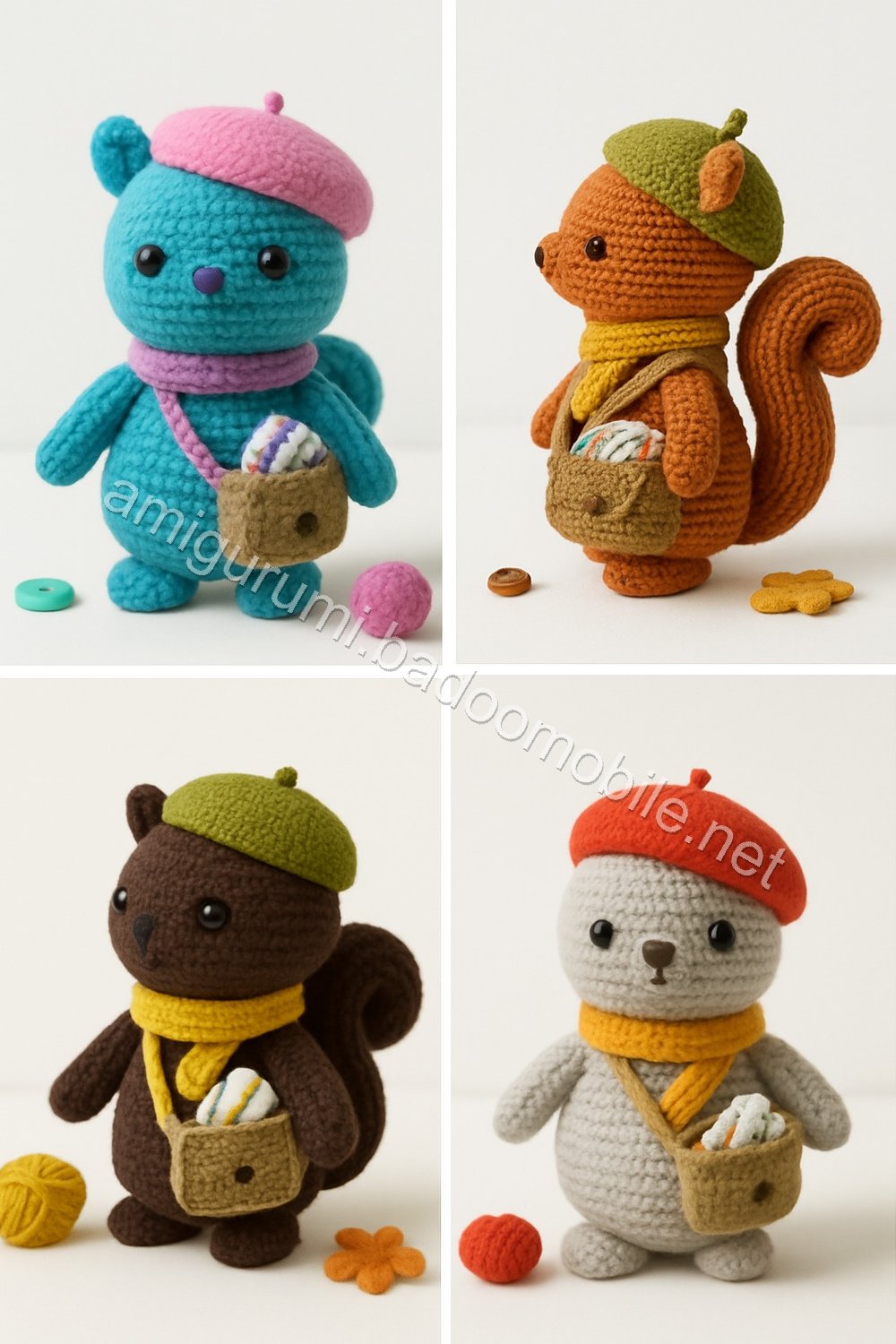 Amigurumi Squirrel Free Pattern