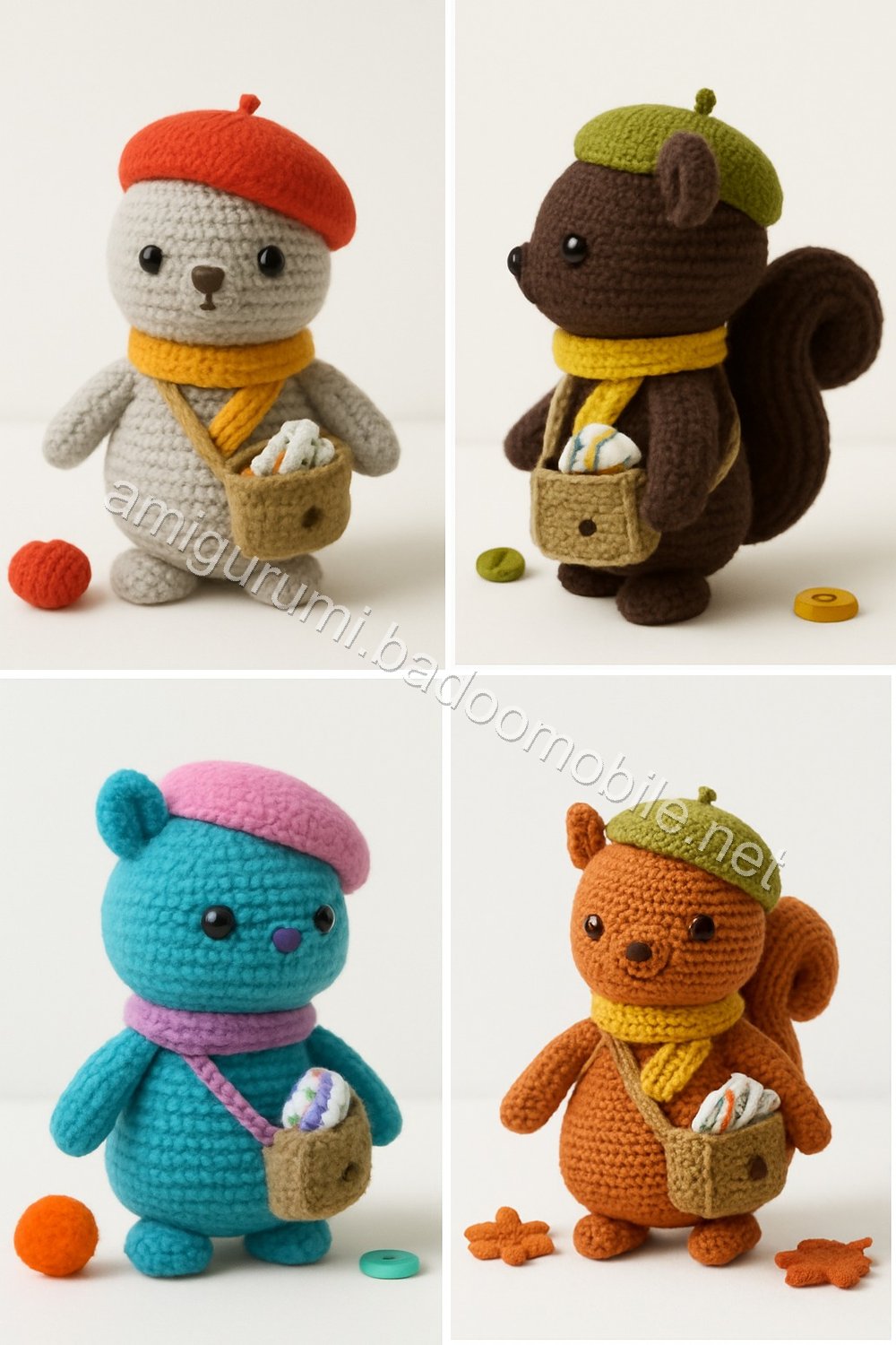 Amigurumi Squirrel Free Pattern
