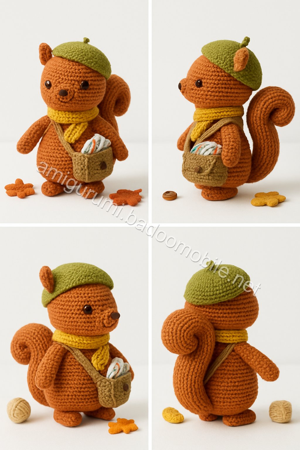 Amigurumi Squirrel Free Pattern