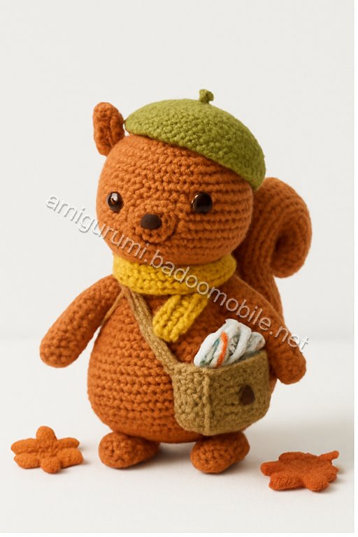Amigurumi Squirrel Free Pattern