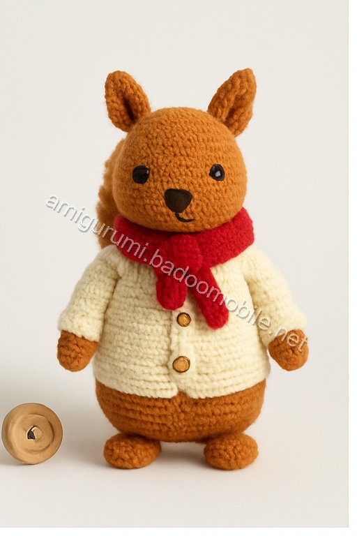 Amigurumi Squirrel Free Pattern