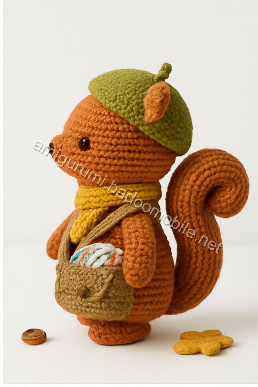 Amigurumi Squirrel Free Pattern