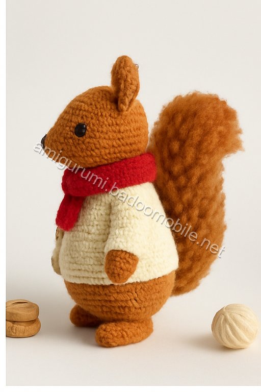 Amigurumi Squirrel Free Pattern