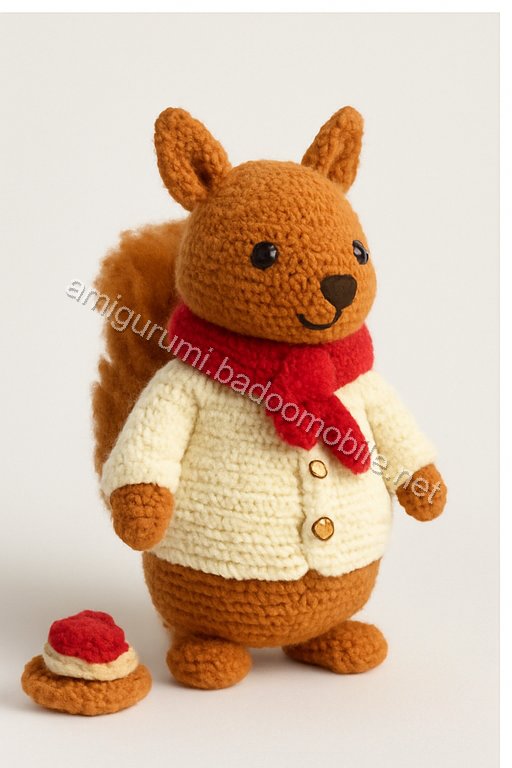 Amigurumi Squirrel Free Pattern