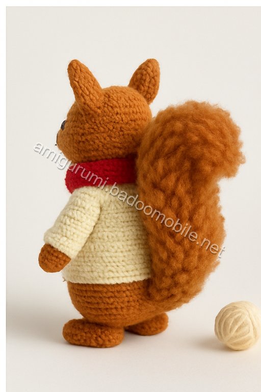 Amigurumi Squirrel Free Pattern