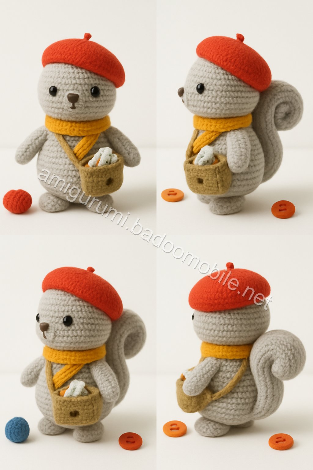 Amigurumi Squirrel Free Pattern