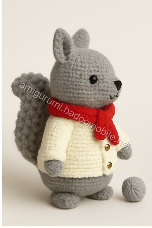 Amigurumi Squirrel Free Pattern